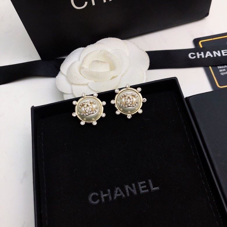 Ch*el earrings